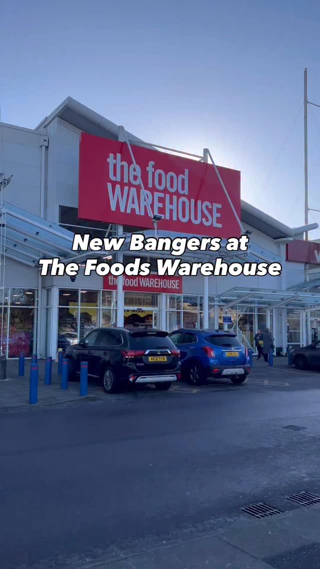 Instagram post by @bigdaddybsfoods for TGI Fridays. Caption reads: 🚨 New Foods at @thefoodwarehouseuk 🚨....