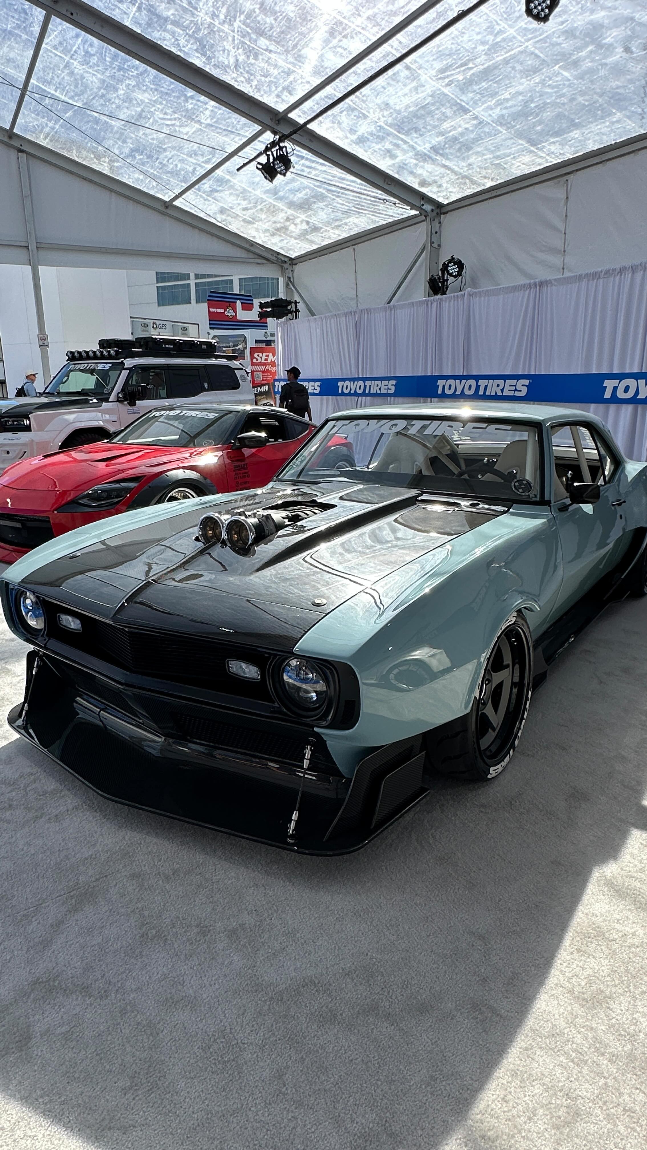 Instagram post by @all4speed for Holley. Caption reads: This rad 1968 Camaro and its back story at....