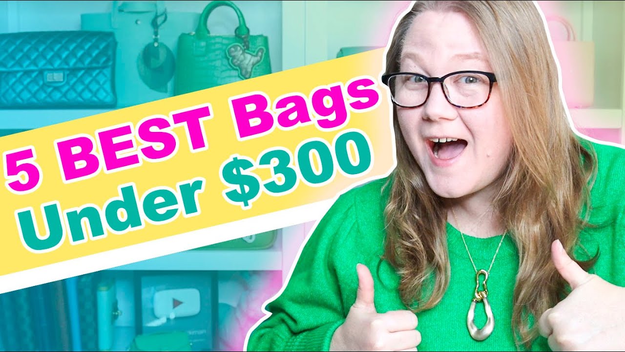 YouTube post by @AutumnBeckman for PayPal Honey. Caption reads: Everyone Needs These 5 Bags Under $300 || Autumn....