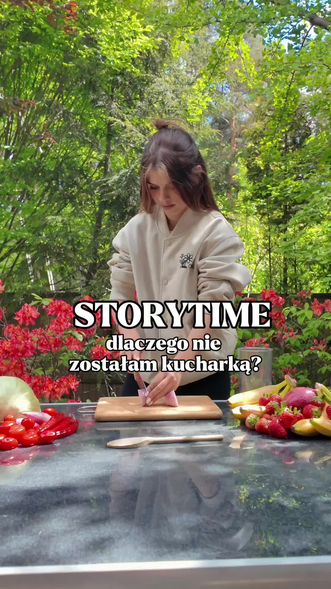 TikTok post by @eboberka for Lidl Polska. Caption reads: #reklama @Lidl Polska  Jak NIE zostać kucharzem?....