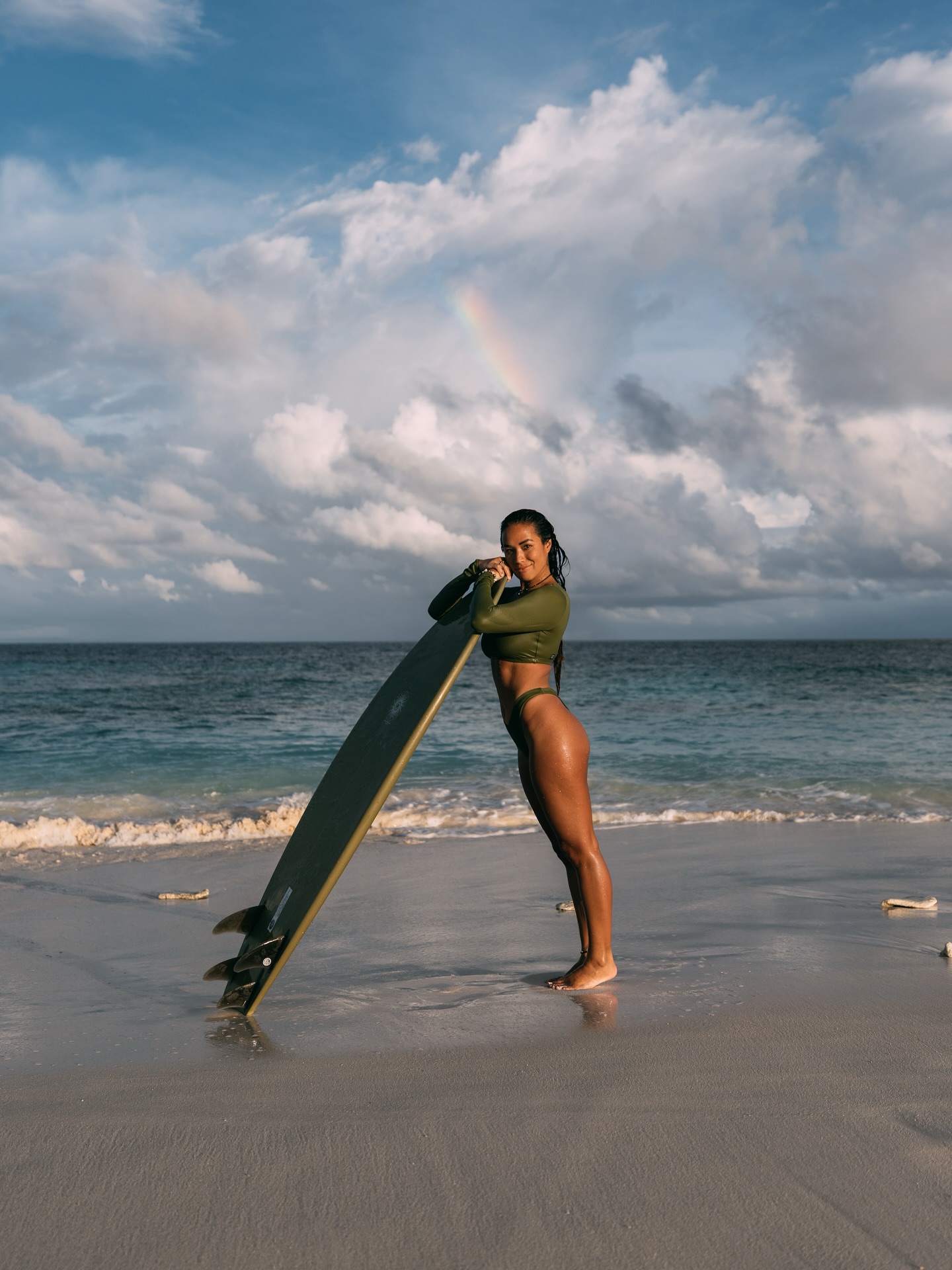 Instagram post by @erynkrouse for JOLYN. Caption reads: surf? I thought you said ✨𝙨𝙚𝙧𝙫𝙚....