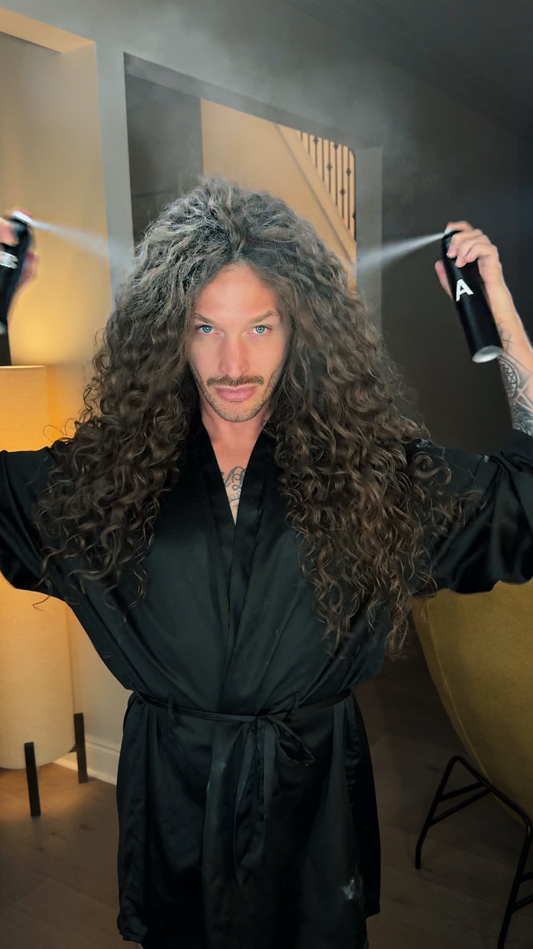 Instagram post by @jonathankmonroe for Suave. Caption reads: This Is A Dry Shampoo Blind Box Battle! @suave VS....