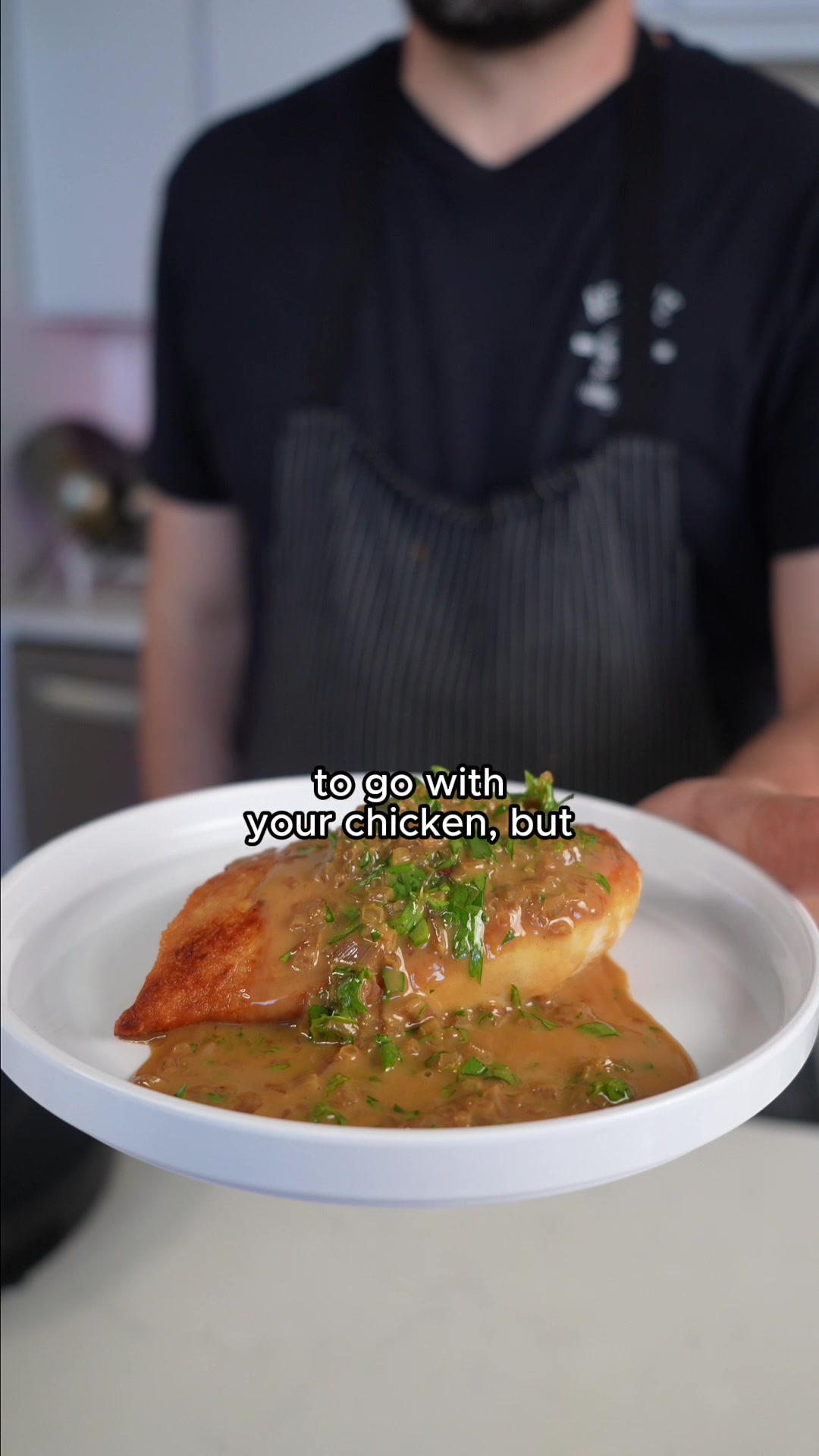 TikTok post by @signsofgoodfood for Omaha Steaks. Caption reads: [...] amount of pan sauces with any @Omaha Steaks....