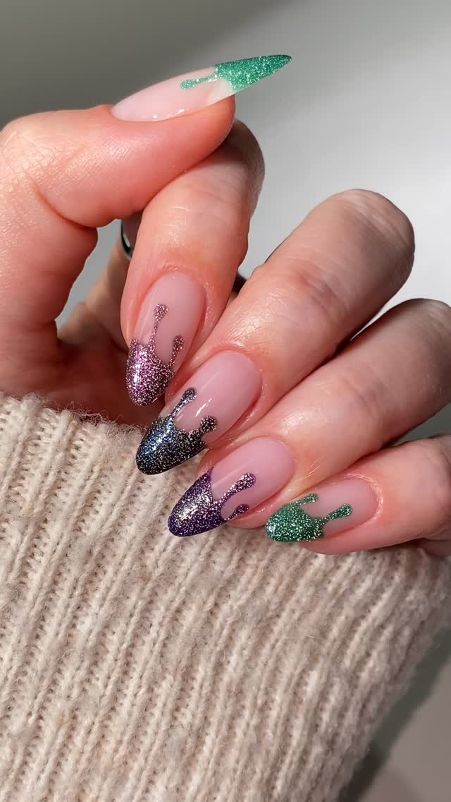 Instagram post by @sedjames for Cirque Colors. Caption reads: Brewing up some mani magic 🫧

[AD/ Paid....