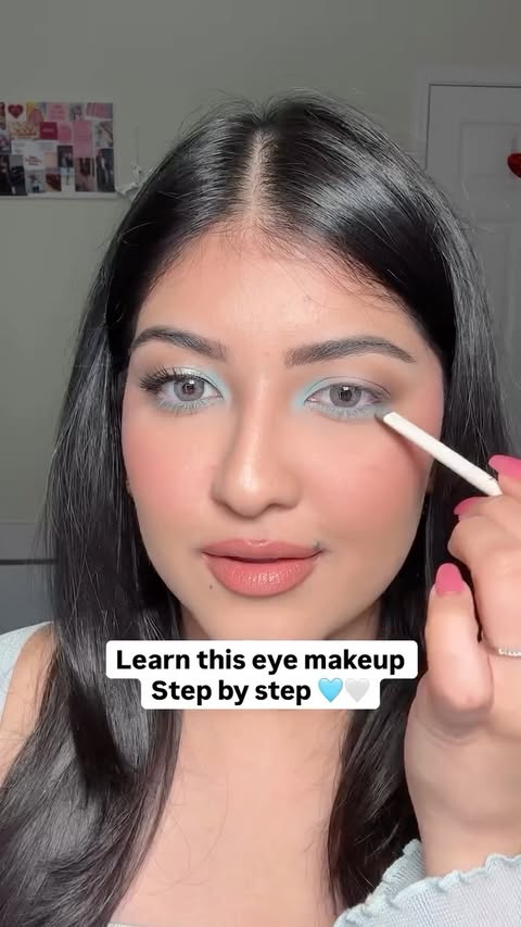 Instagram post by @glamwithkiran for TTDeye. Caption reads: Learn this eye makeup with me....