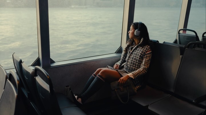 Instagram post by @isaasung for Bose. Caption reads: living through each moment in @thombrowne @bose....