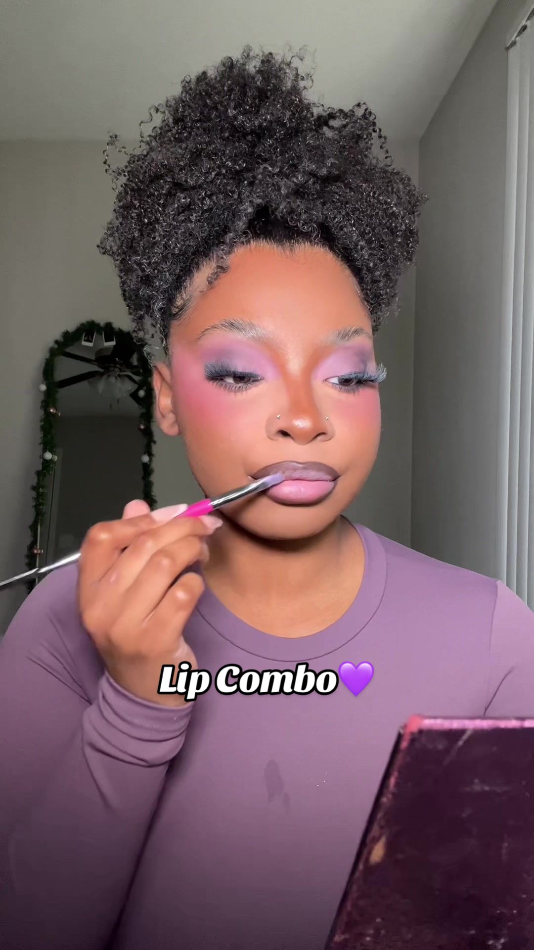 TikTok post by @ashleecookk for Danessa Myricks Beauty. Caption reads: [...] called for it🙂‍↕️✨ @DanessaMyricksBeauty....