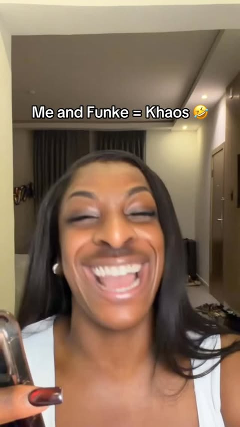 Instagram post by @khaoswithkez for Tinder. Caption reads: Wish us luck 🤞🏾 
@tinderuk 

#ad #TinderDD....