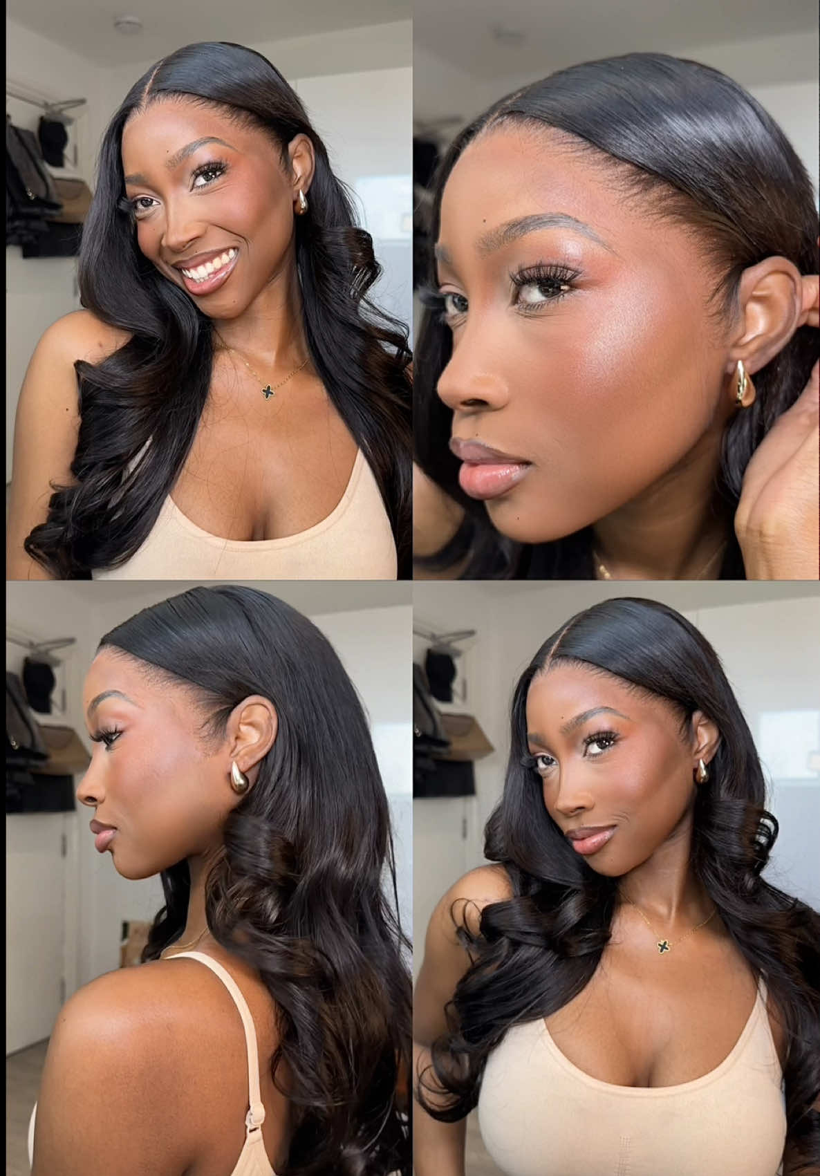 TikTok post by @rumbiexx for Megalook. Caption reads: [...] part with some curls always hits!....