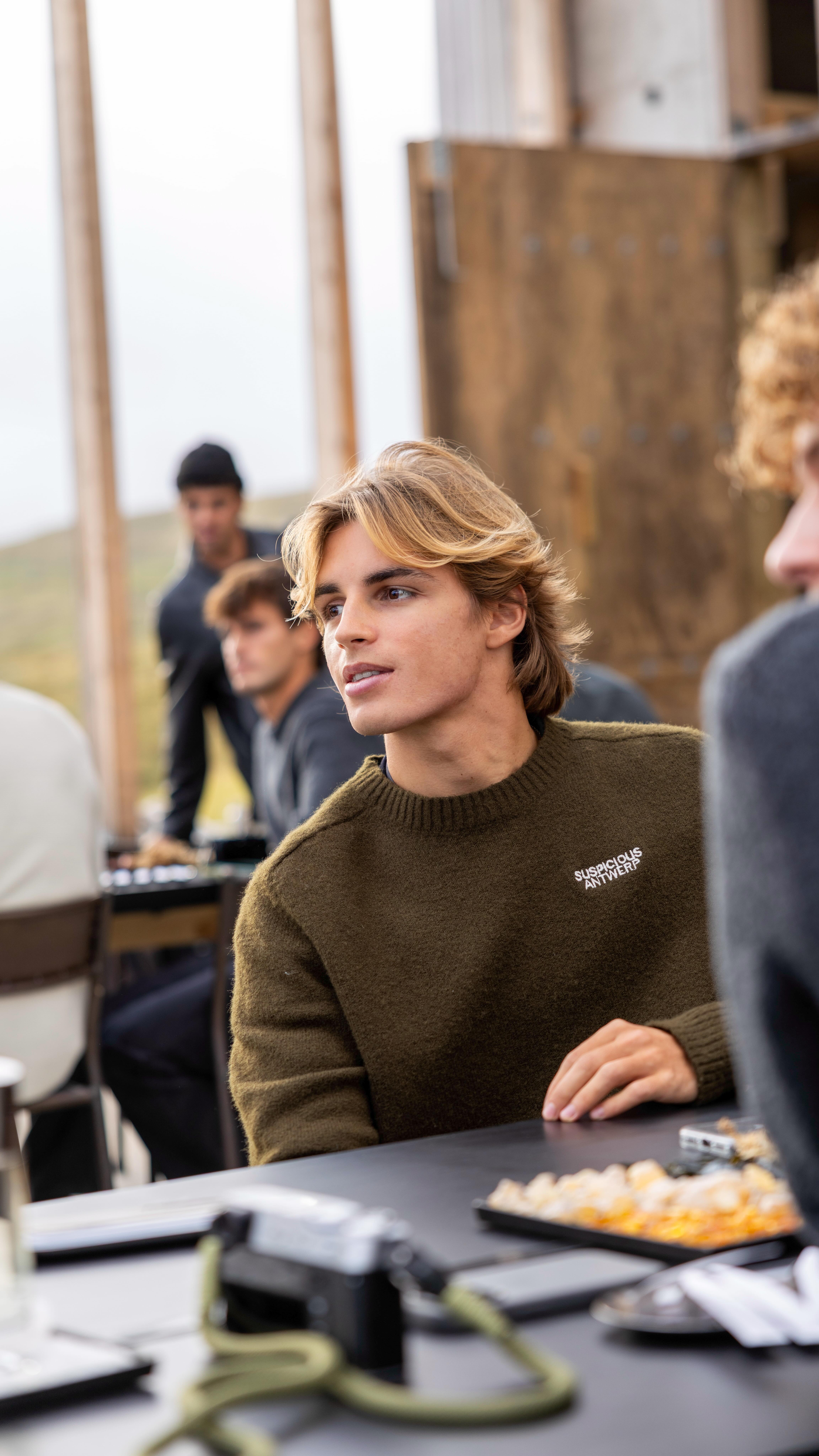 Instagram post by @antoniocncastro for Issey Miyake Parfums. Caption reads: Untouched nature 🌿🌊 pub @isseymiyakeparfums Le....