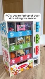 Instagram post by @abigail_stacey22 for Melissa & Doug. Caption reads: Who knew it actually fits snacks in there? 😂....