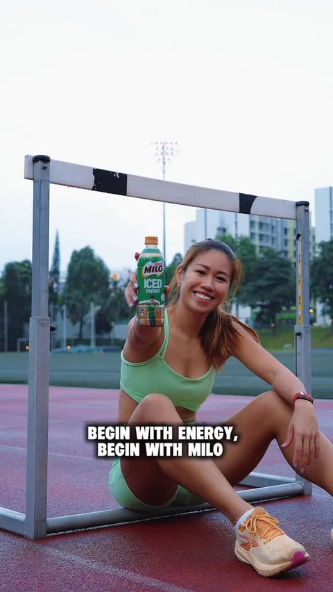 Instagram post by @kerstinong for Milo Perú. Caption reads: MILO? It’s more than a habit, it’s fuel i love and....