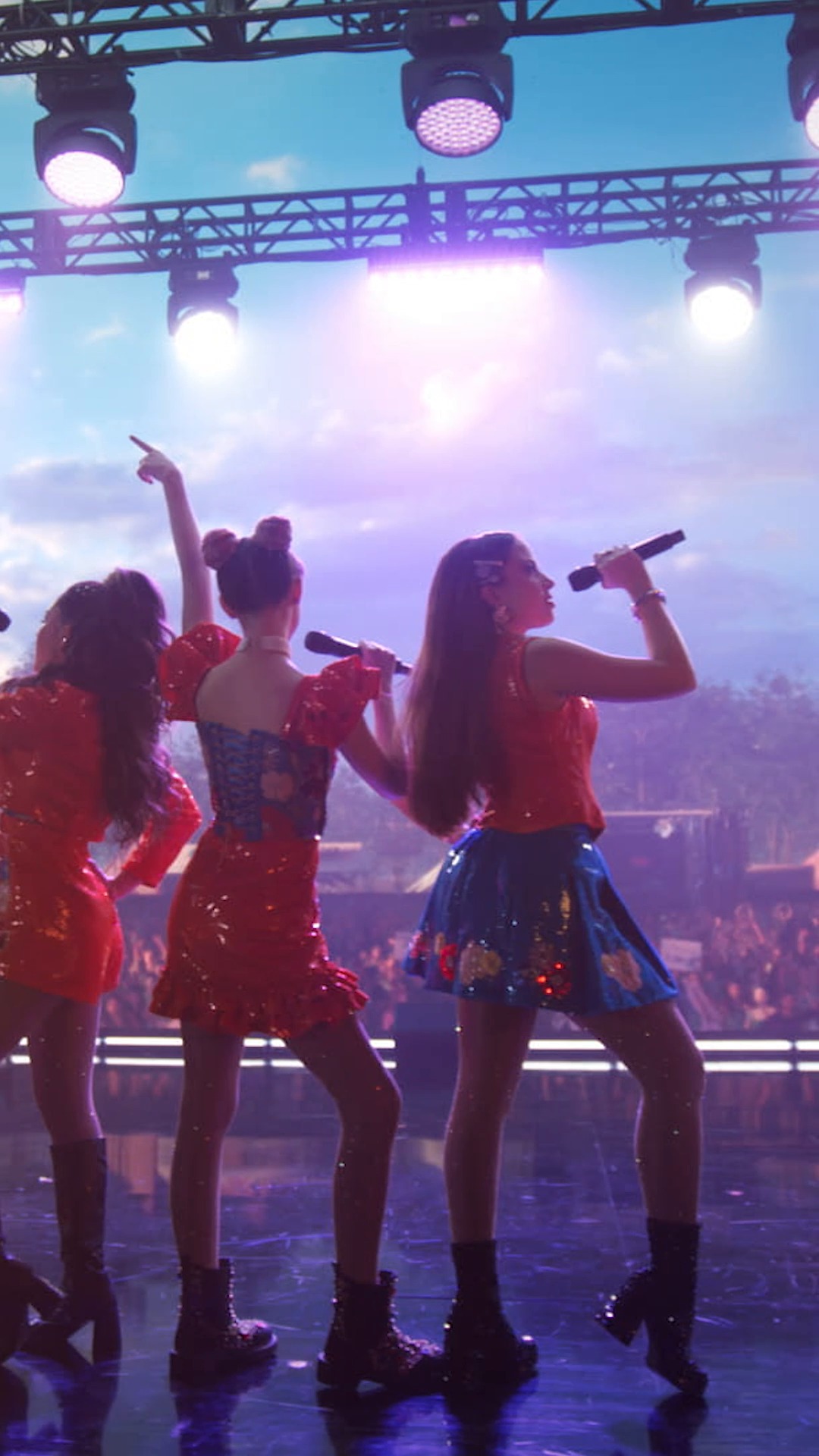 Instagram post by @disneymusic for Disney Channel. Caption reads: #ElectricBloom makes everything feel EPIC! ⚡️

🎥:....