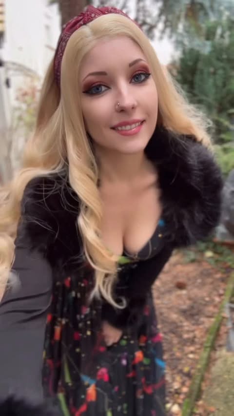 Instagram post by @dragunova_cos for Blackmilk Clothing. Caption reads: [...] a few and continued on her way.....