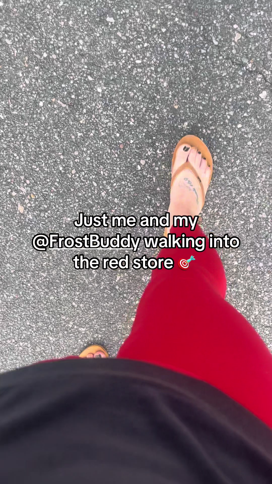 TikTok post by @thickgirlwellness for FrostBuddy. Caption reads: @Frost Buddy CHECKERED DROP!! 😅 #frostbuddy....