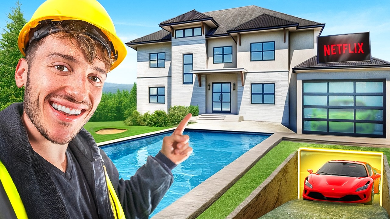 YouTube post by @FrenchieFries for KiwiCo. Caption reads: I Turned My Parents House Into Their $1,000,000....