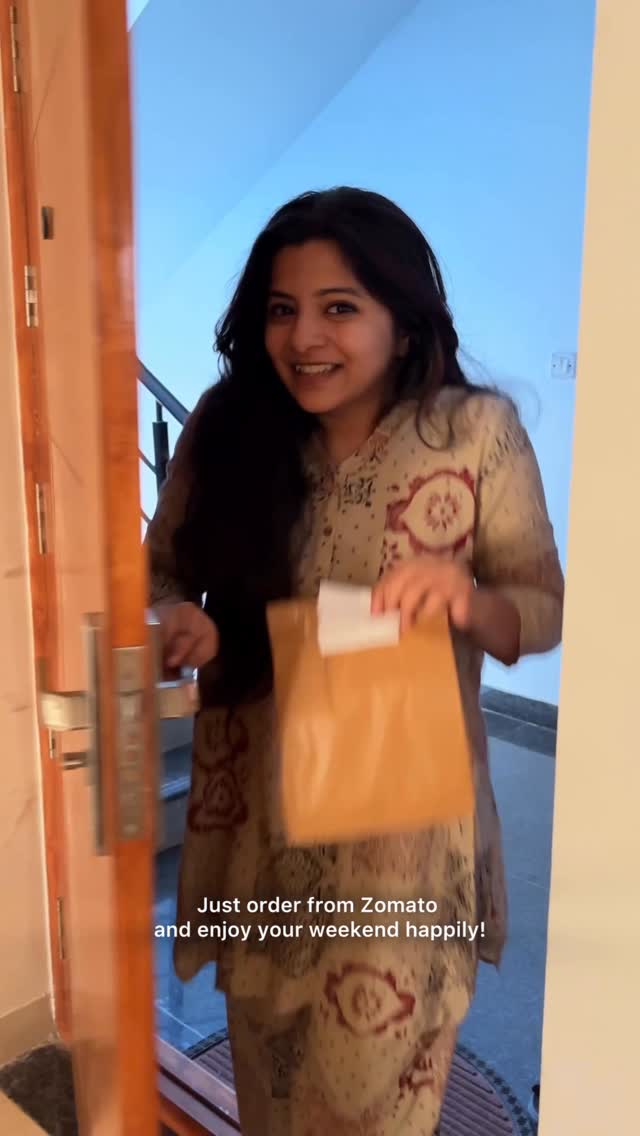 Instagram post by @ifthi_cr_7 for Zomato. Caption reads: He loves pretending to be the “Chef of the house”....