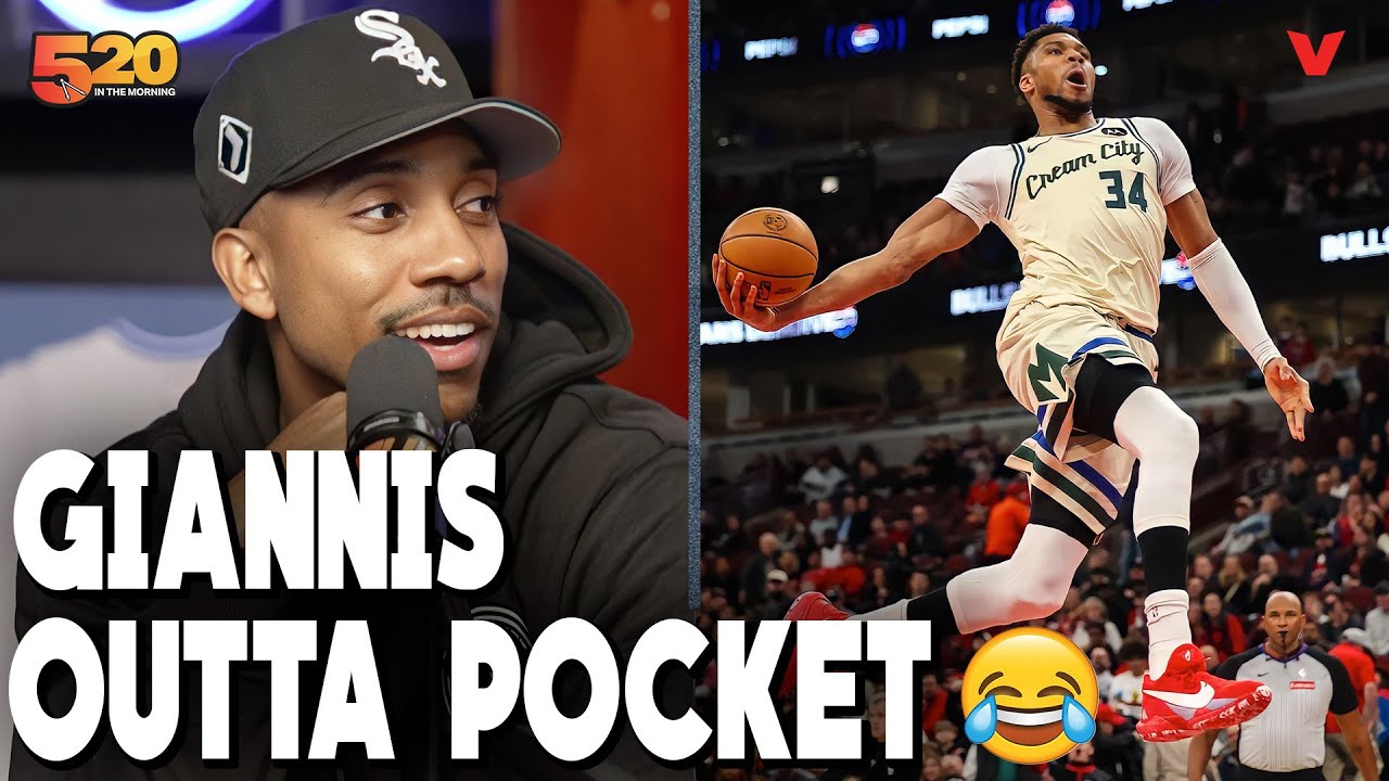 YouTube post by @club520podcast for Boost Mobile. Caption reads: Jeff Teague REACTS to Giannis Antetokounmpo’s....