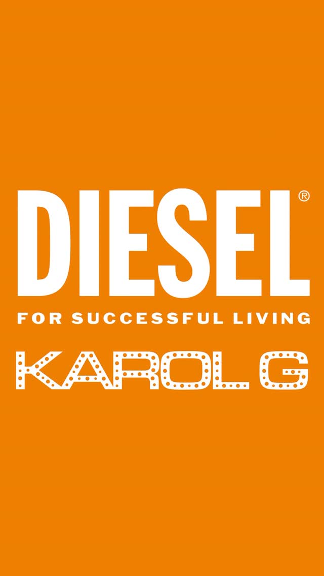 Instagram post by @bichotarecords for Diesel. Caption reads: @diesel x @karolg 
A nine-piece capsule [...].