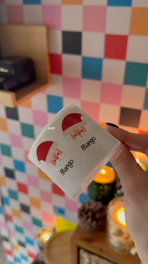 Instagram post by @abigailmarpi for NIIMBOT. Caption reads: [...] vibes on with a little help from @niimbot....