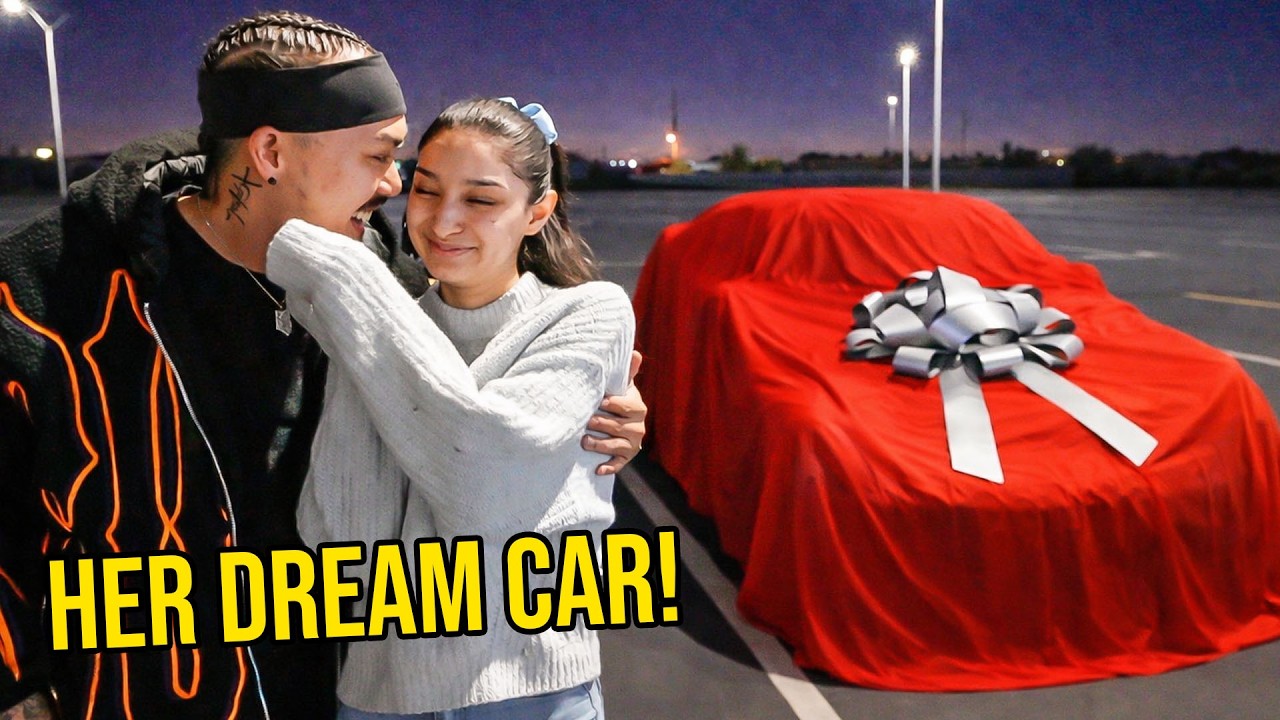 YouTube post by @chino for PrizePicks. Caption reads: NO WAY!! I Finally Did This… Bought My Fiancé Her....