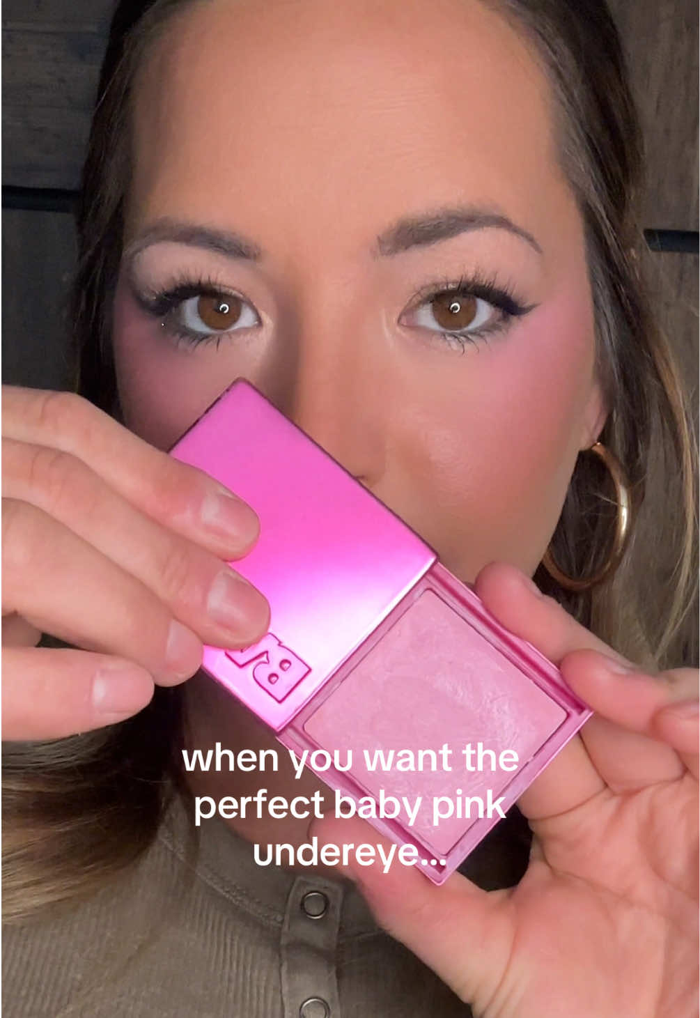 TikTok post by @k_ketchup__ for BASMA Beauty. Caption reads: [...] look brighter and more awake. I used @BASMA....