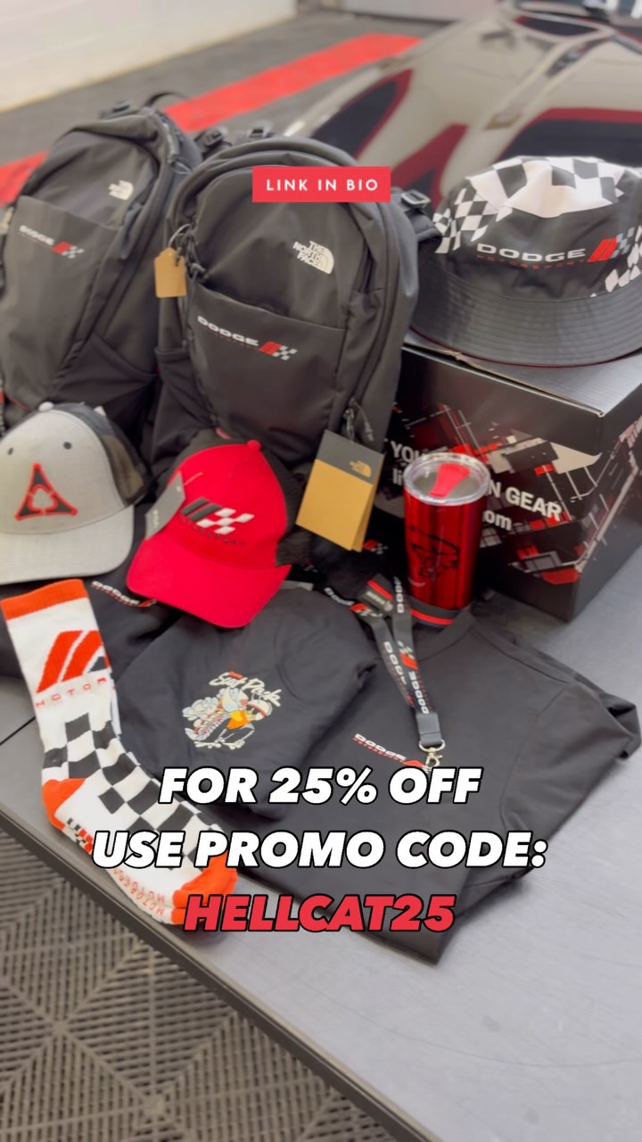 Instagram post by @hellcatdurango for Mopar. Caption reads: 𝙐𝙣𝙗𝙤𝙭𝙞𝙣𝙜 𝙈𝙤𝙩𝙤𝙧𝙨𝙥𝙤𝙧𝙩 𝙈𝙚𝙧𝙘𝙝....