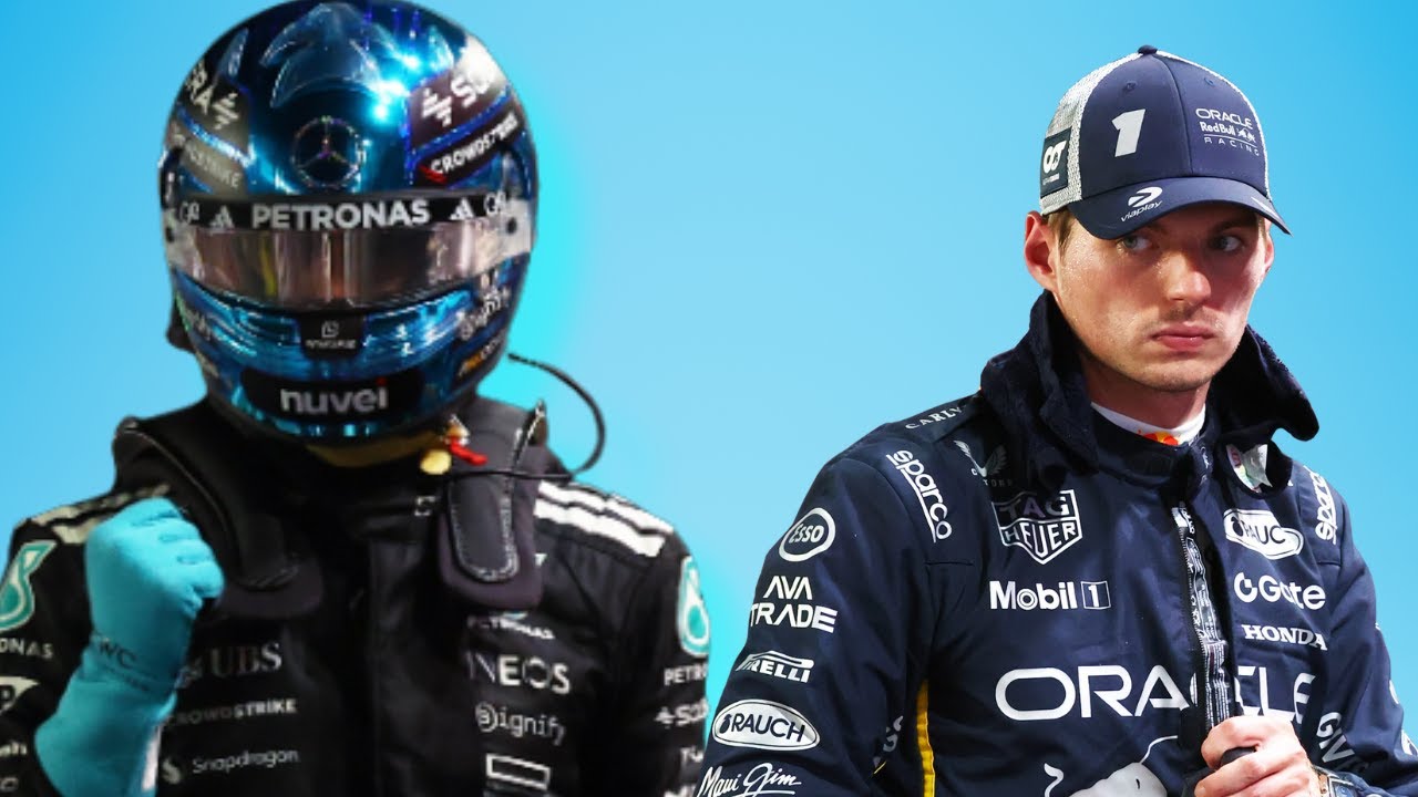 YouTube post by @peterwindsor for Titleist. Caption reads: 2025 F1 SINGAPORE GP qualifying analysis by Peter....