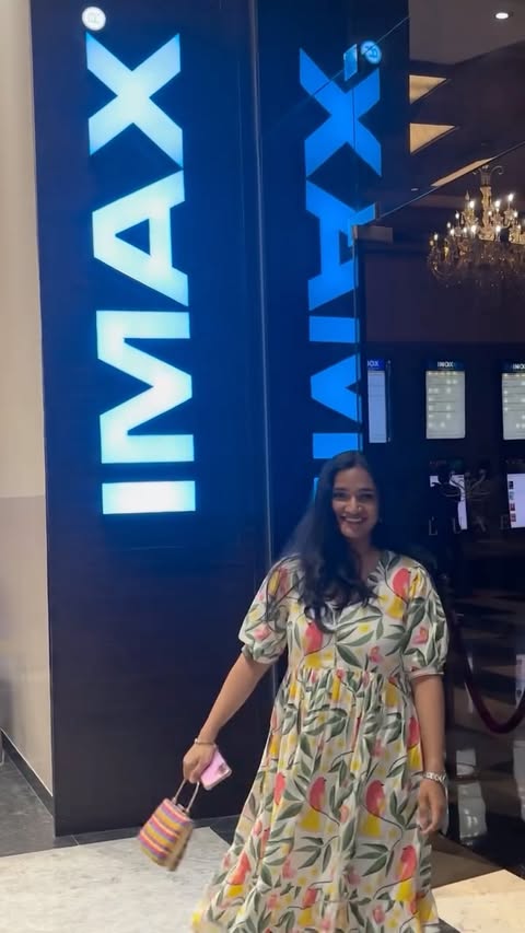 Instagram post by @trafflecouple for IMAX. Caption reads: [...] to experience the visual splendour in IMAX!....