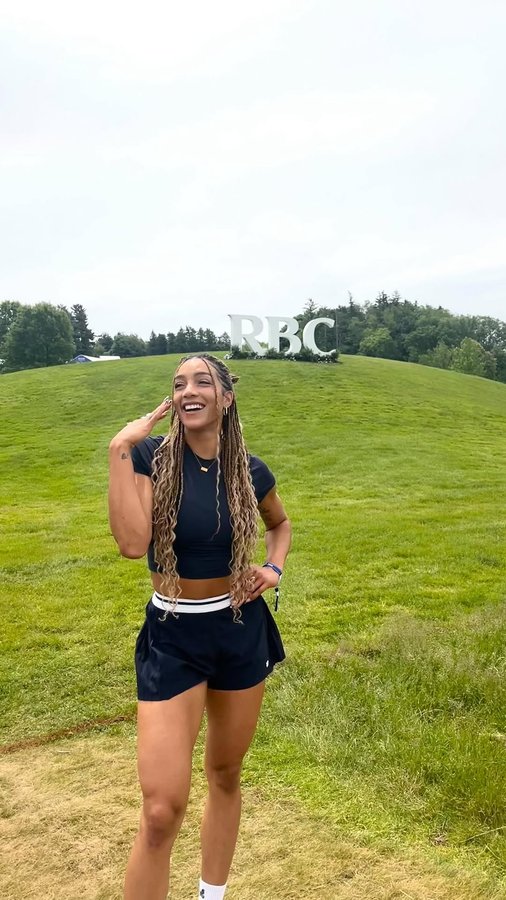 Instagram post by @bvuilleumier for RBC. Caption reads: #ad by @RBC opened the door to my highest....