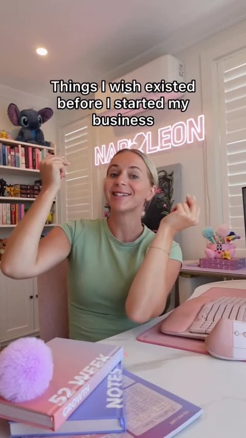 Instagram post by @emlucin for GoDaddy. Caption reads: [...] doesn’t need to be complicated. Use @godaddy....