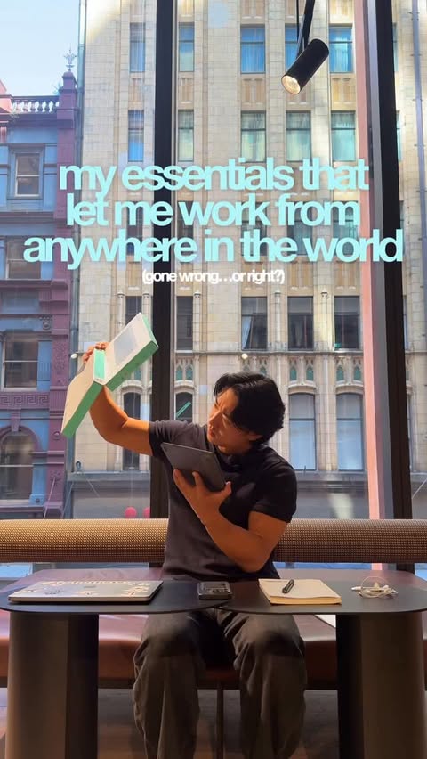 Instagram post by @thetonyrhee for Logitech. Caption reads: When @logitech told me they had just the thing to....