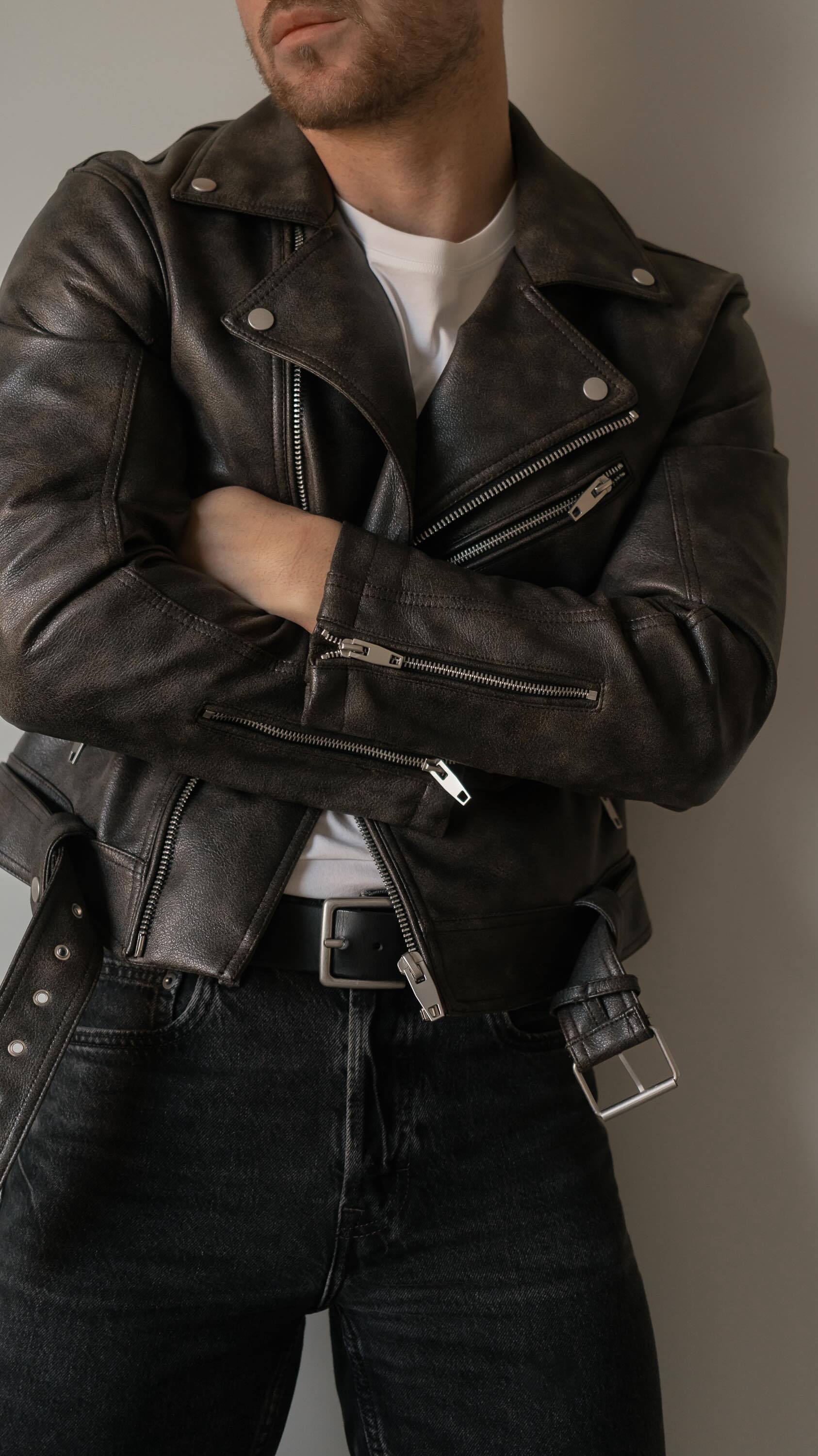 Instagram post by @mr.danielocean for ALLSAINTS. Caption reads: I hope she likes the Grease movie extra type....