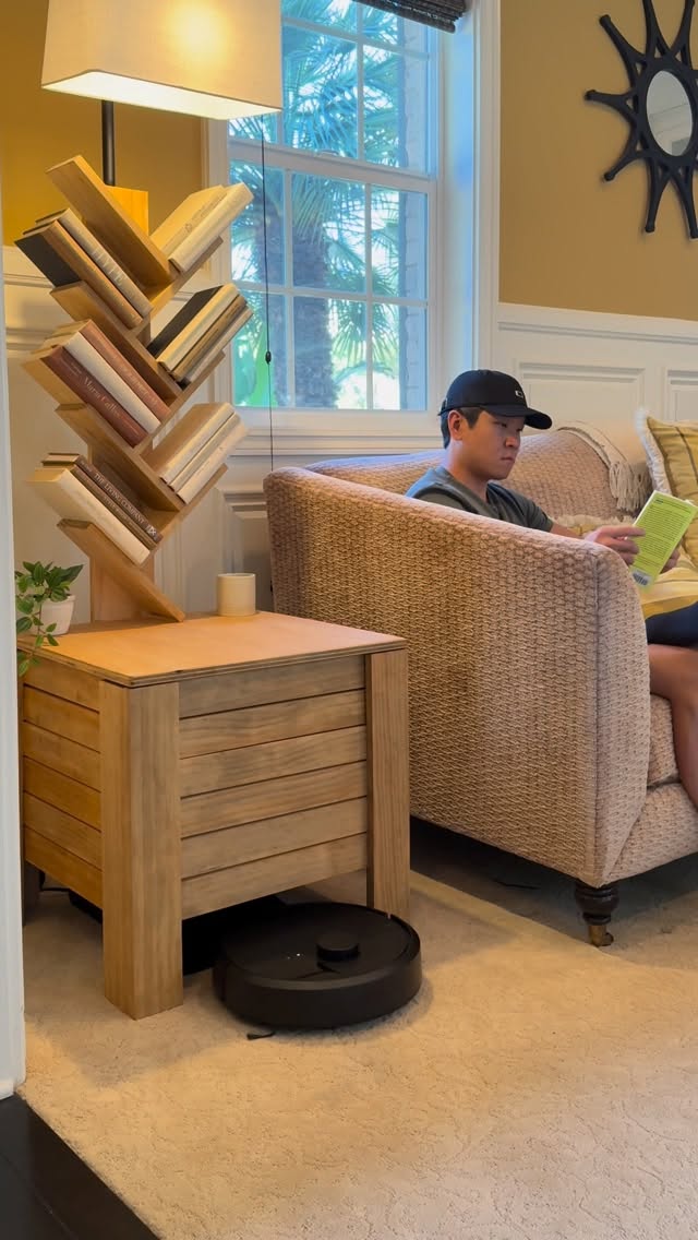 Instagram post by @theideadad for iRobot. Caption reads: Some of my favorite DIY projects are the ones that....