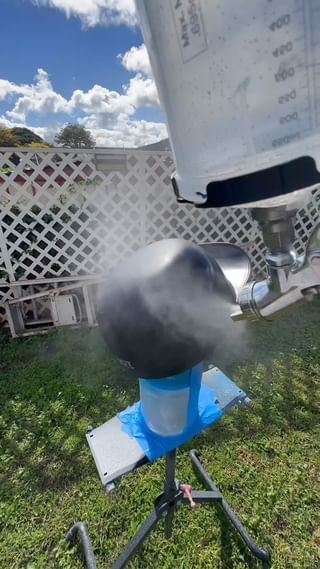 Instagram post by @imortalines for Tropical Glitz. Caption reads: Flake base layd now to lay the candy funk and gold....