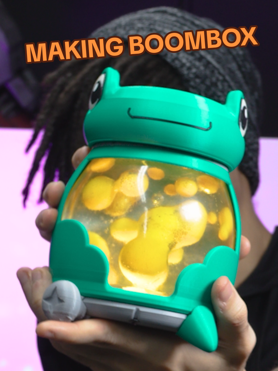 TikTok post by @slenderdummy for ELEGOO. Caption reads: [...] from Knights of Guinevere! Big thanks to....