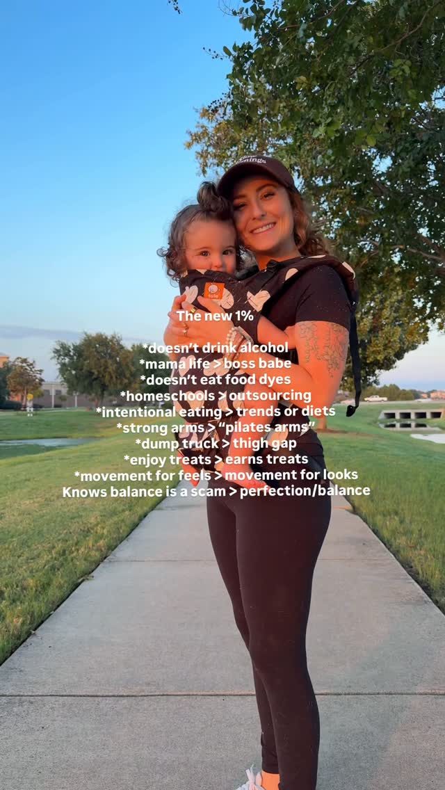 Instagram post by @movewithtruelove for Baby Tula. Caption reads: My 1% 🎉 where are we the same or different?....