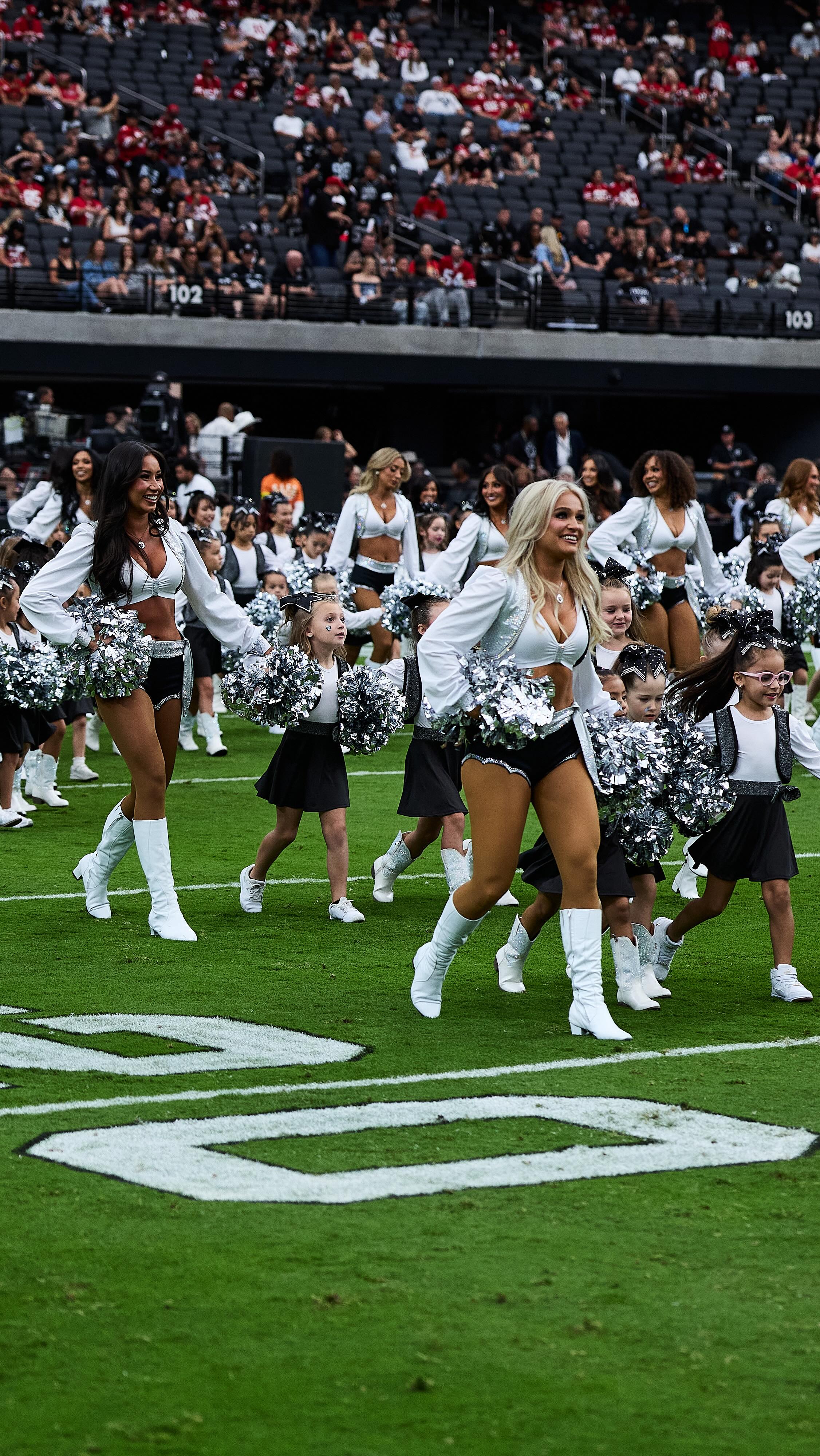 Instagram post by @raiderettes for Intermountain Health. Caption reads: Parent approved✔️ Presented by Intermountain....