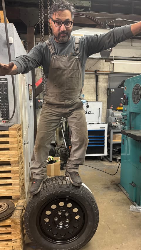 Instagram post by @tangelo96 for eBay Motors. Caption reads: [...] @ebay and their monster selection of....