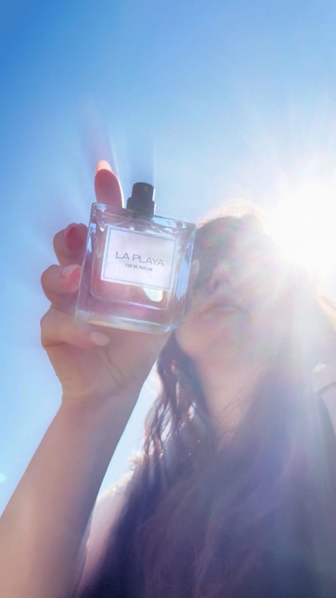 Instagram post by @scent.kyphi for Carner Barcelona. Caption reads: [...] for this summer is La Playa by....