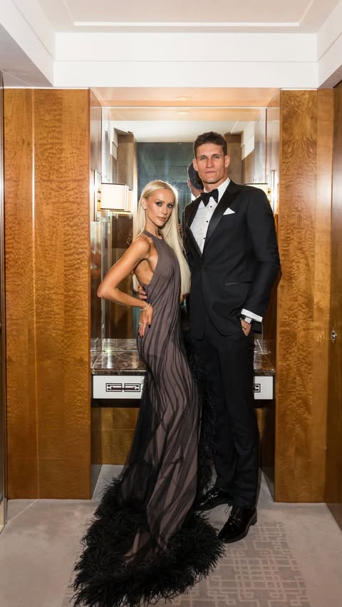 Instagram post by @lobblexi for Jockey. Caption reads: [...] we’re really wearing to the Brownlow …....