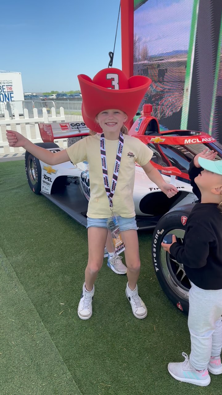 Instagram post by @dbusby for Good Ranchers. Caption reads: It’s gonna be a Good Day 🏎️ #indy500....