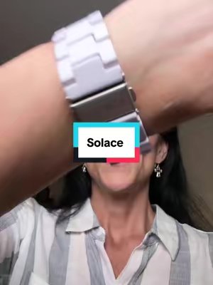 TikTok post by @hillann7 for Solace Bands. Caption reads: [...] #BeautyTok #SelfCare #2026@Solace Bands.