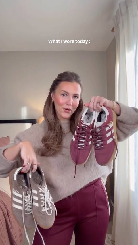 Instagram post by @sofynicoledobson for JD Sports. Caption reads: [...] pants 🤭

@adidasoriginals @jdwomen....