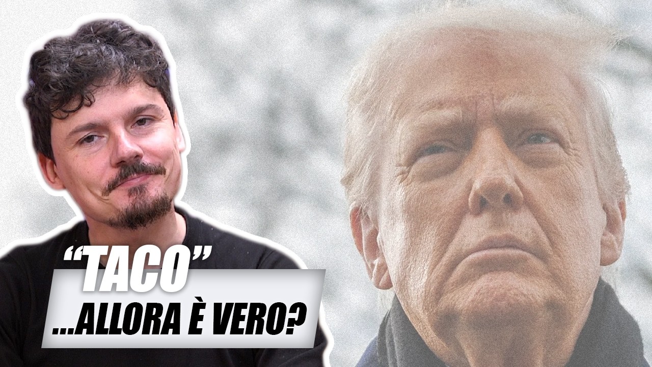 YouTube post by @breakingitaly for BBC. Caption reads: Has Donald Trump been scared for once?.