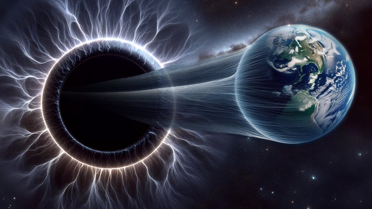 YouTube post by @Thoughty2 for Audible.de. Caption reads: Earth Is Hurtling Towards Something Strange and We....