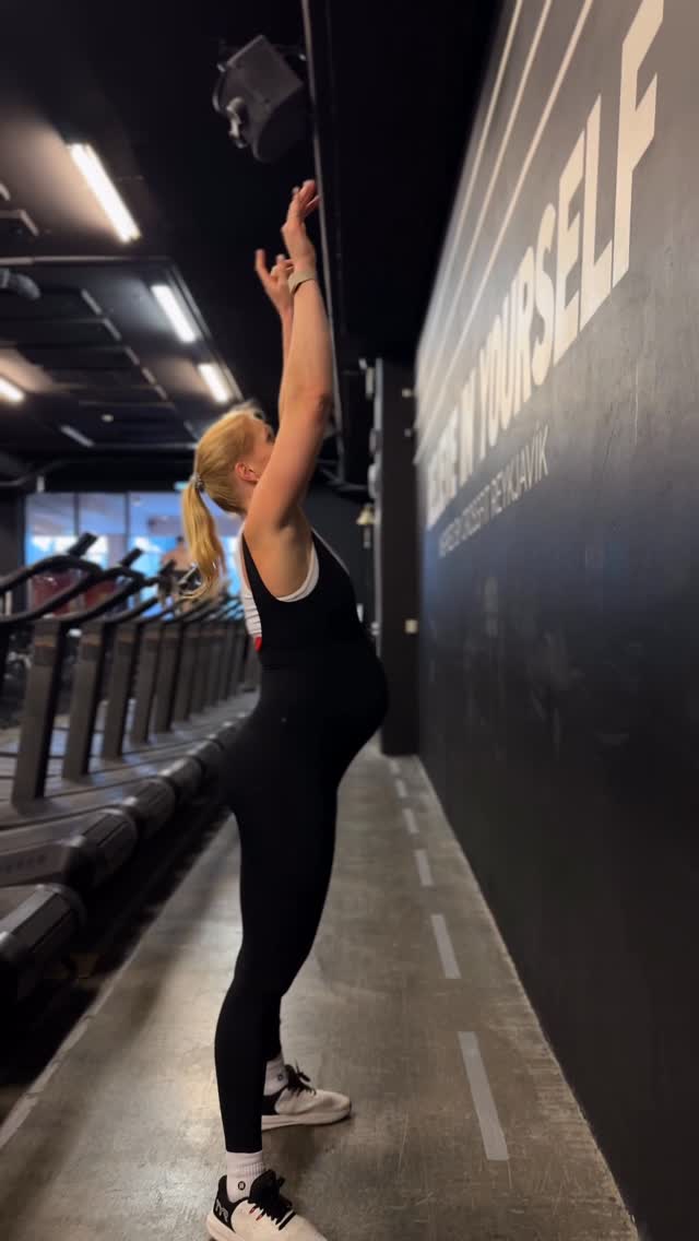 Instagram post by @anniethorisdottir for WHOOP. Caption reads: Coming to terms with regressing your training....