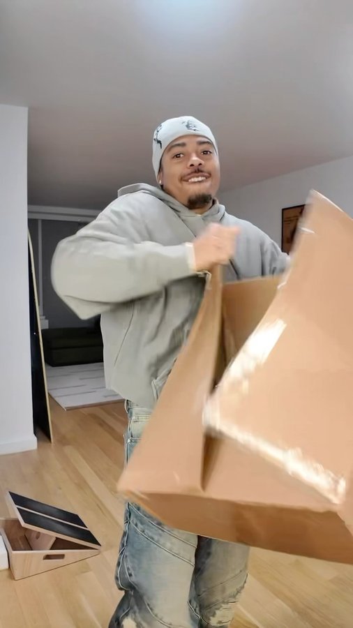 Instagram post by @jordanbentley for BBC ICECREAM. Caption reads: 🌴 The collab of the year is here 🌴....