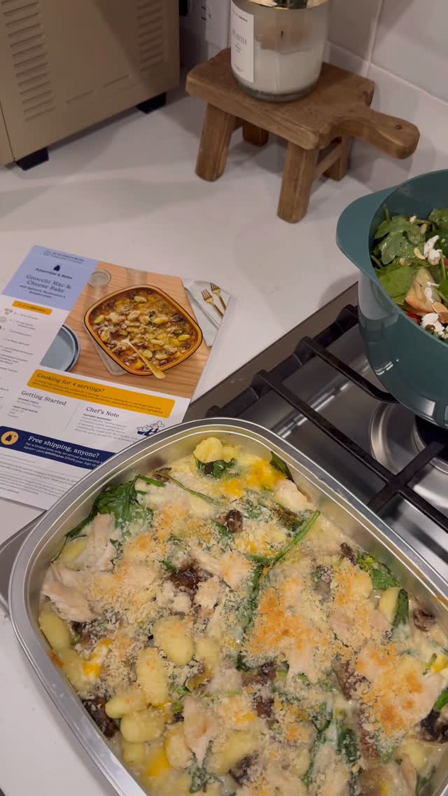 Instagram post by @skinnyhangover for Blue Apron. Caption reads: Have you heard of this theory?? Applying it to....