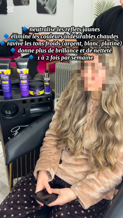 Instagram post by @jassmine_hair_colorist for dermactive. Caption reads: .